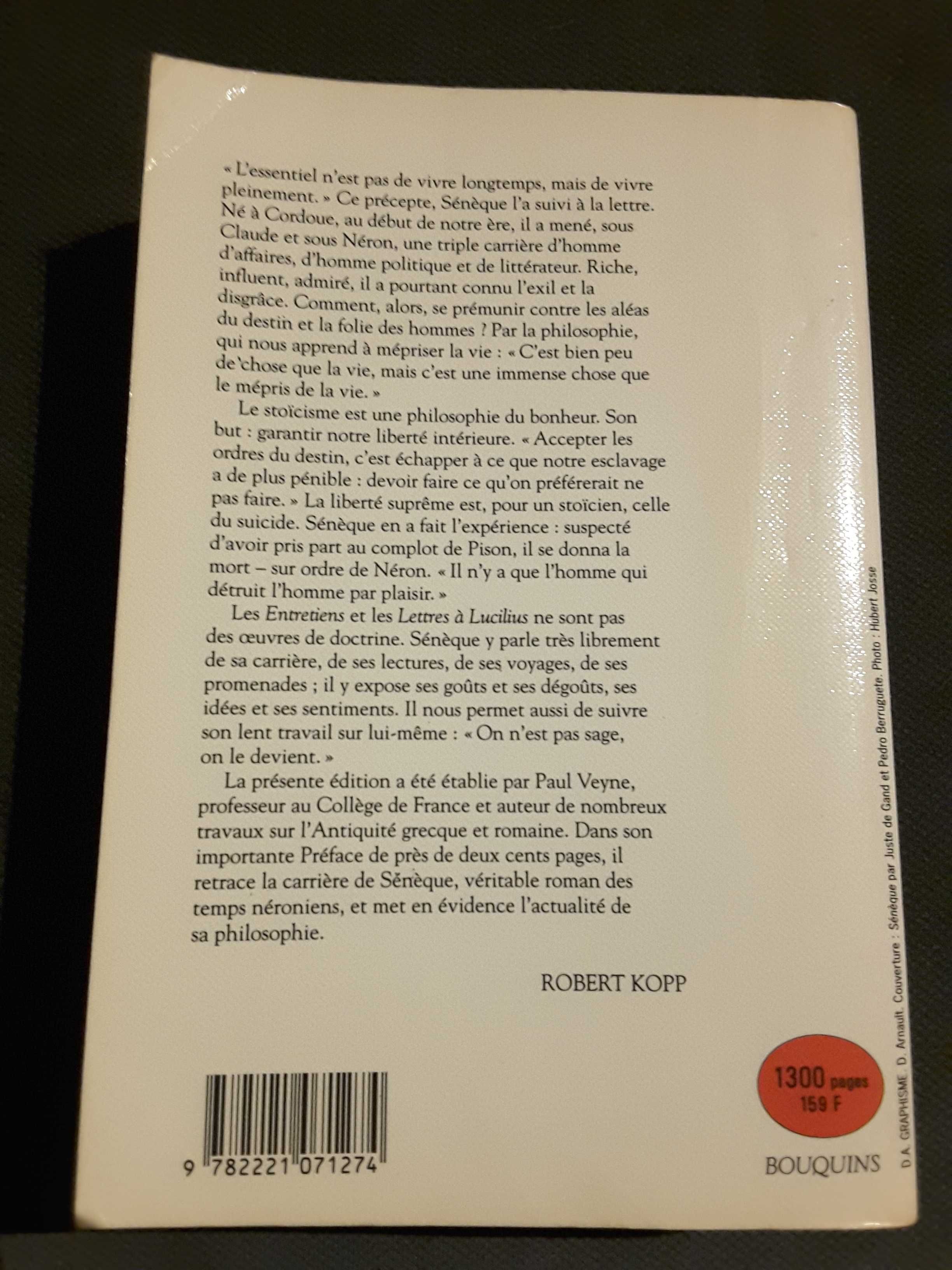 Séneca / Filosofia Portuguesa Actual