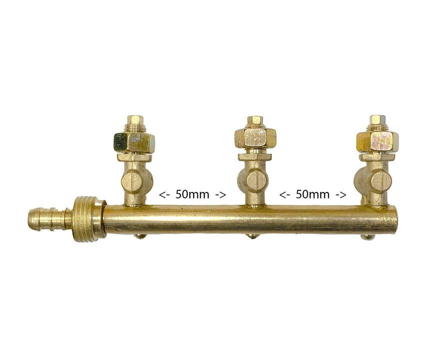 ZAWÓR potrójny do TABORET-u GAZOWEGO 9,8kW regulacja płomienia 436