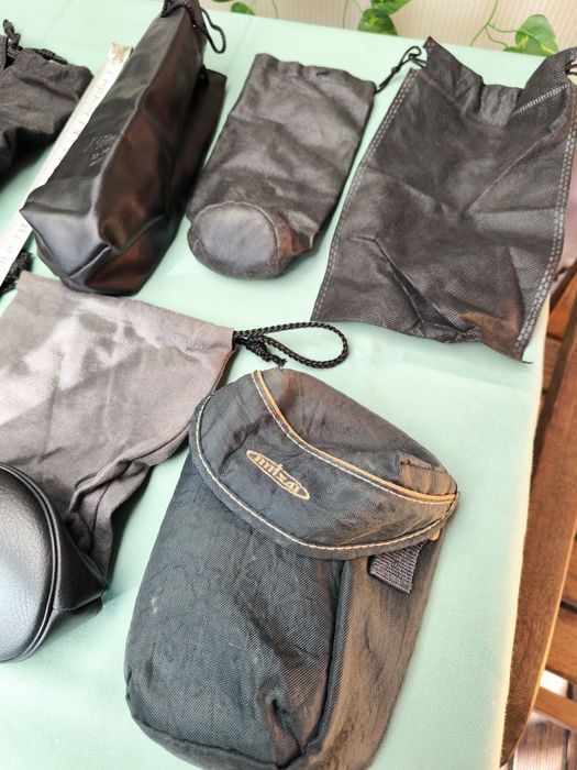 Bolsa Canon Nikon para objetivas lentes fotográficas