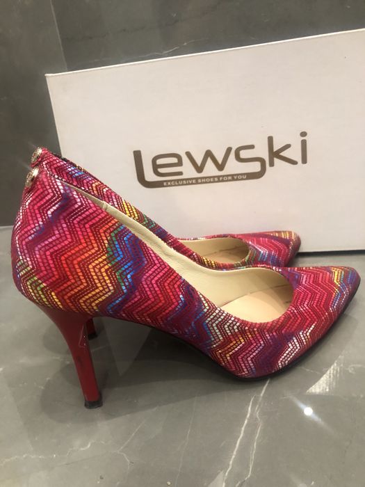 Szpilki eleganckie Lewski skóra r.37