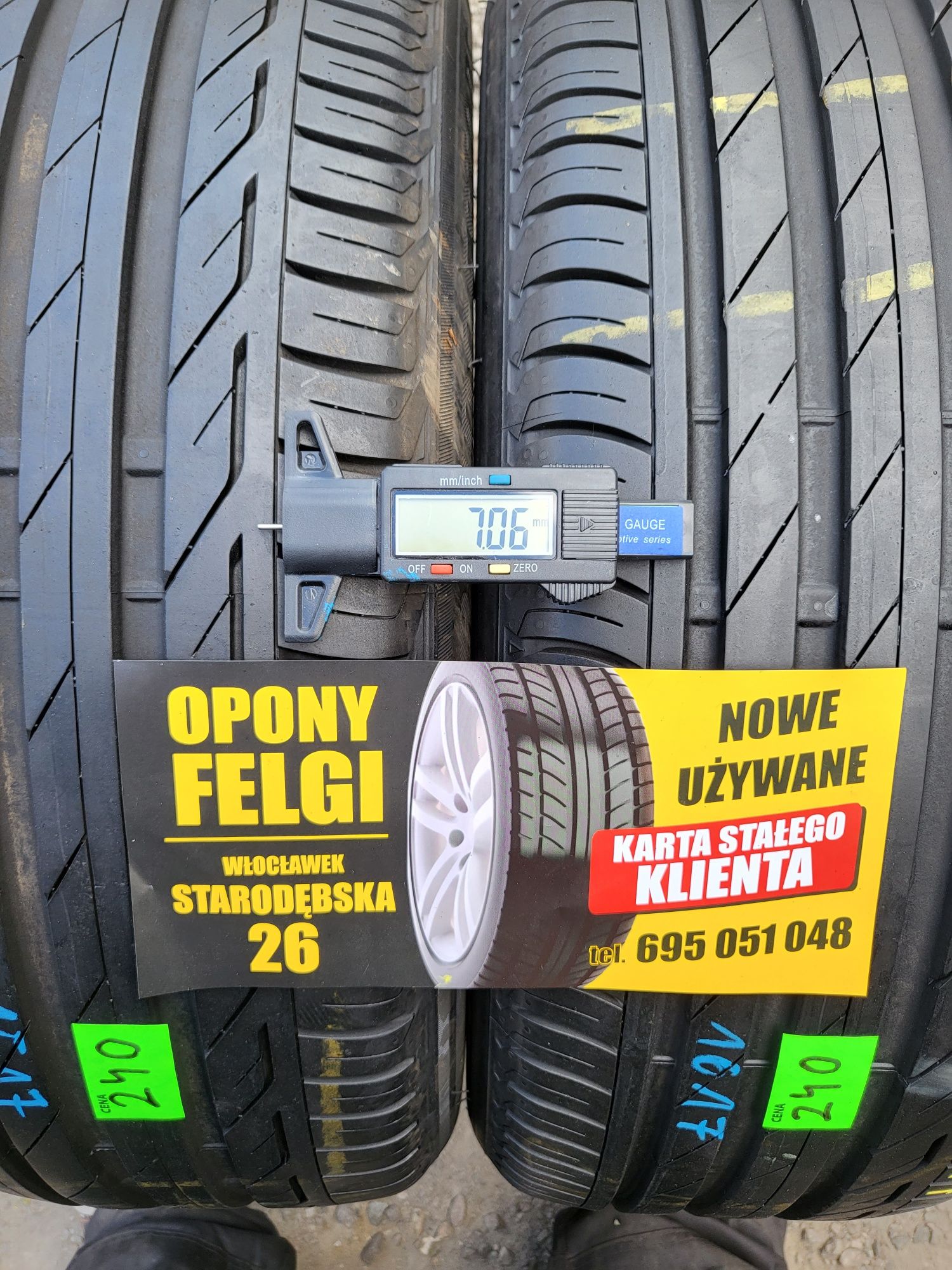 Opony letnie 215/50/17 Bridgestone 1617r. Montaż Gratis! Wysyłka!