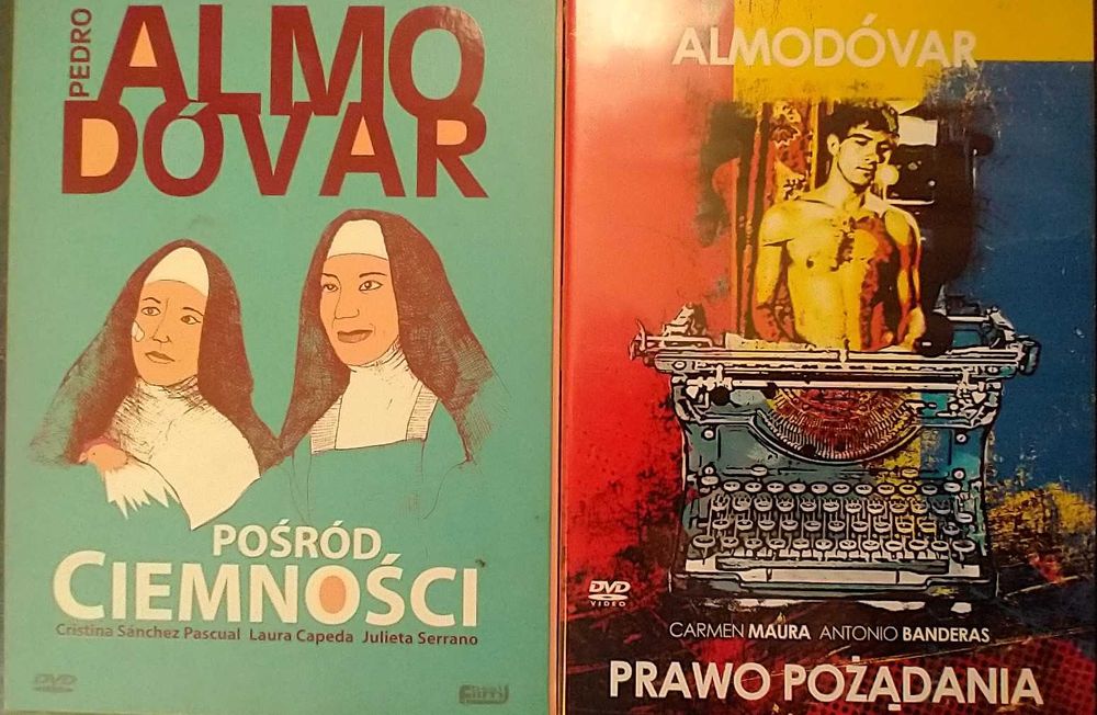 ALMODOVAR - Pośród Ciemności, Prawo Pożądania - 2 filmy DVD