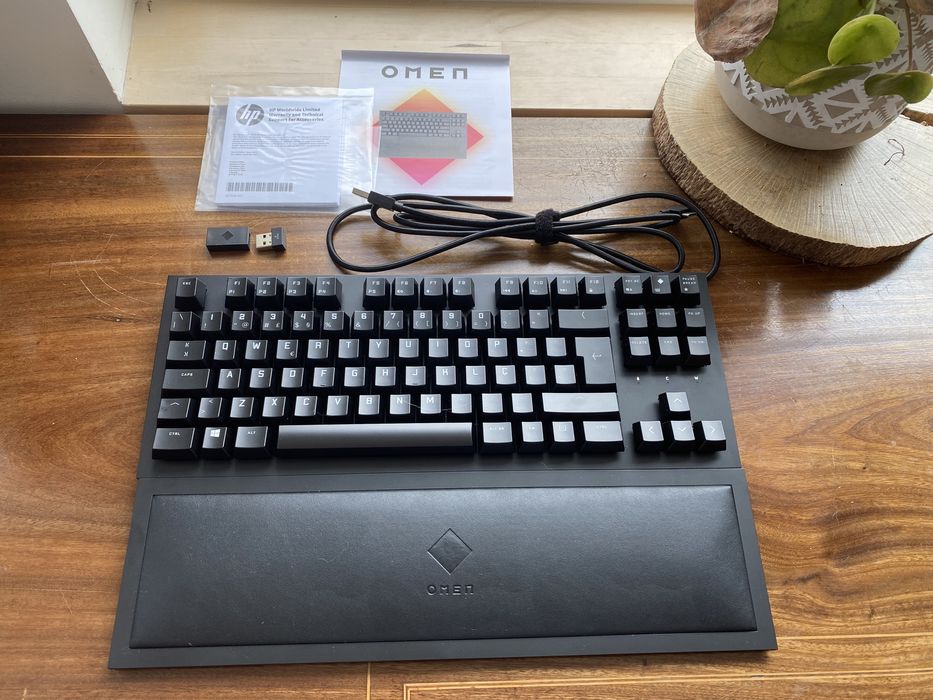Teclado HP Omen Spacer TKL Mecânico Wireless Led Keyboard NOVO