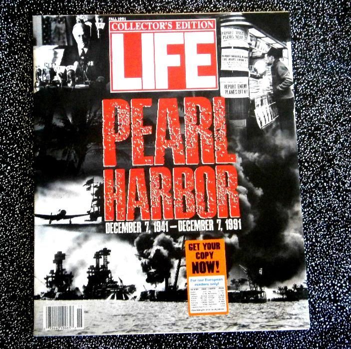 Pearl Harbour Revista Life edição comemorativa de 1991 2ª Guerra