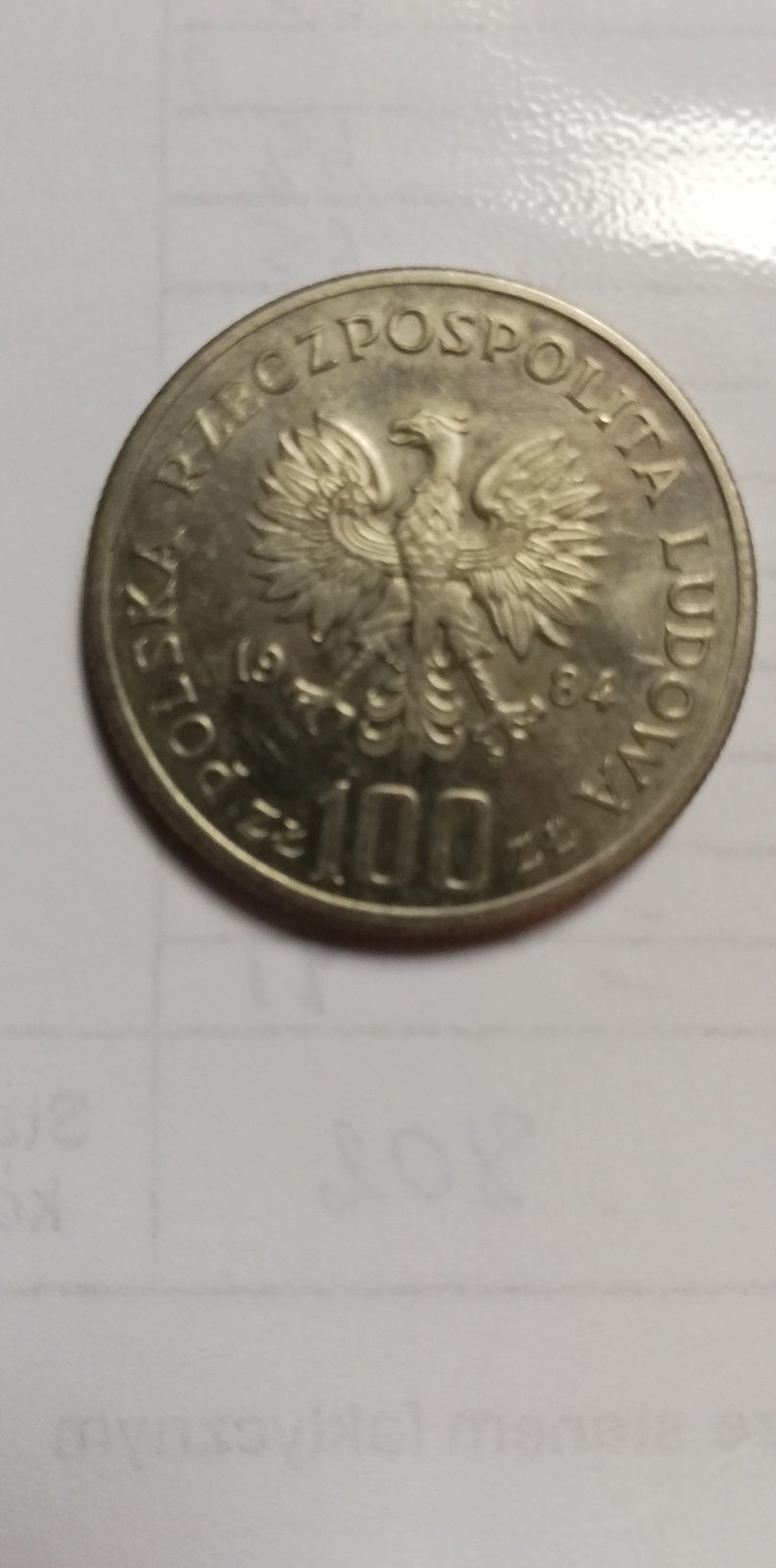 100 zł 40 lat PRL