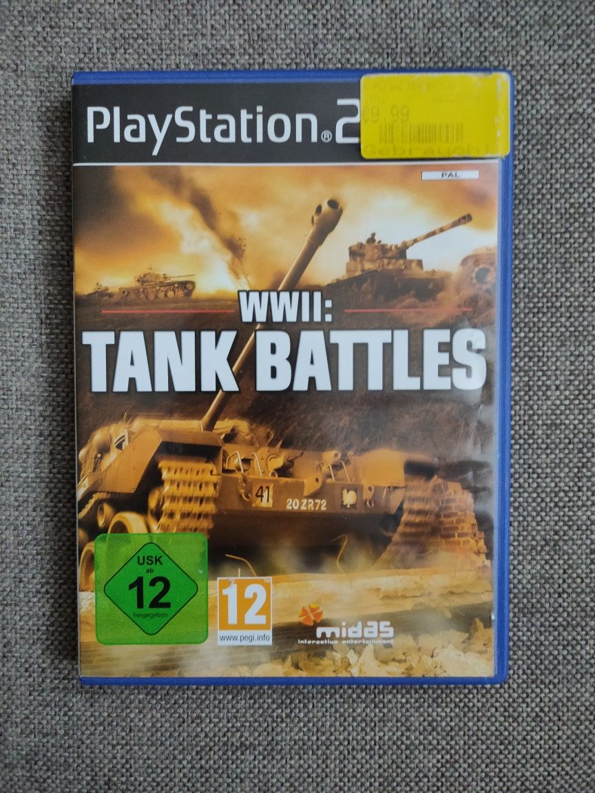 WWII Tank Battles PS2 PlayStation
