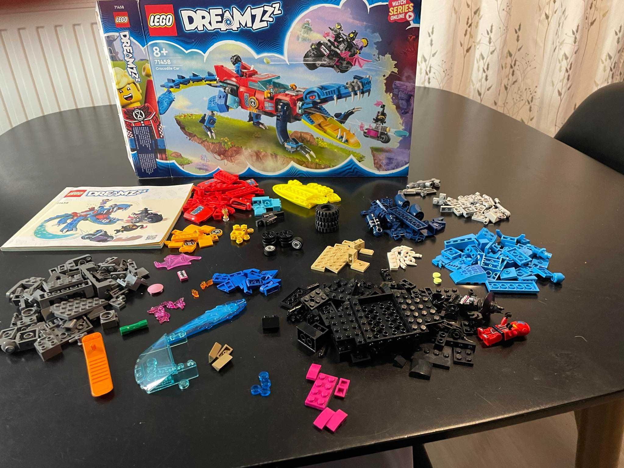 LEGO DREAMZzz 71458 Krokodylowy samochód - kompletny 100%