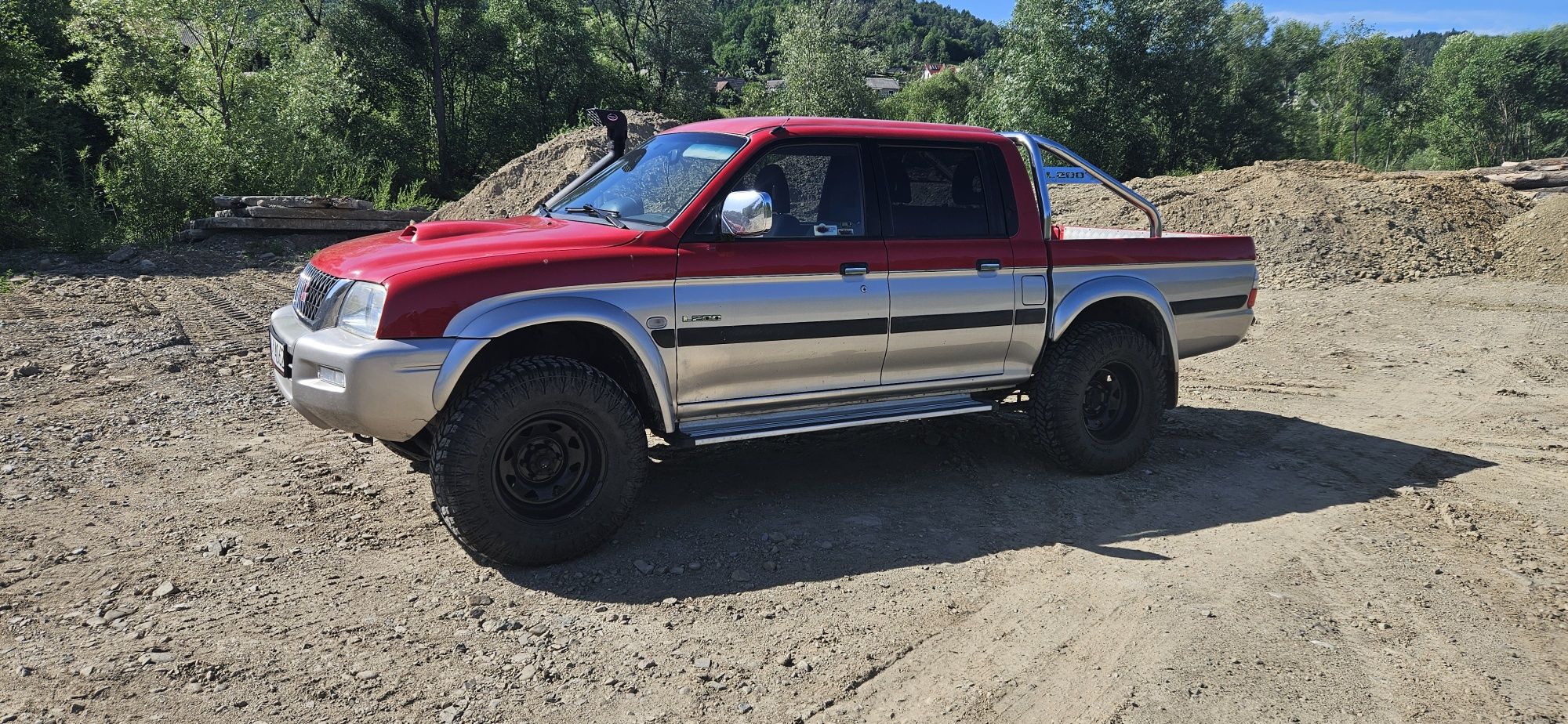Mitsubishi L200 2.5 tdi 4x4 Lift Reduktor zdrowy blokada klima polecam