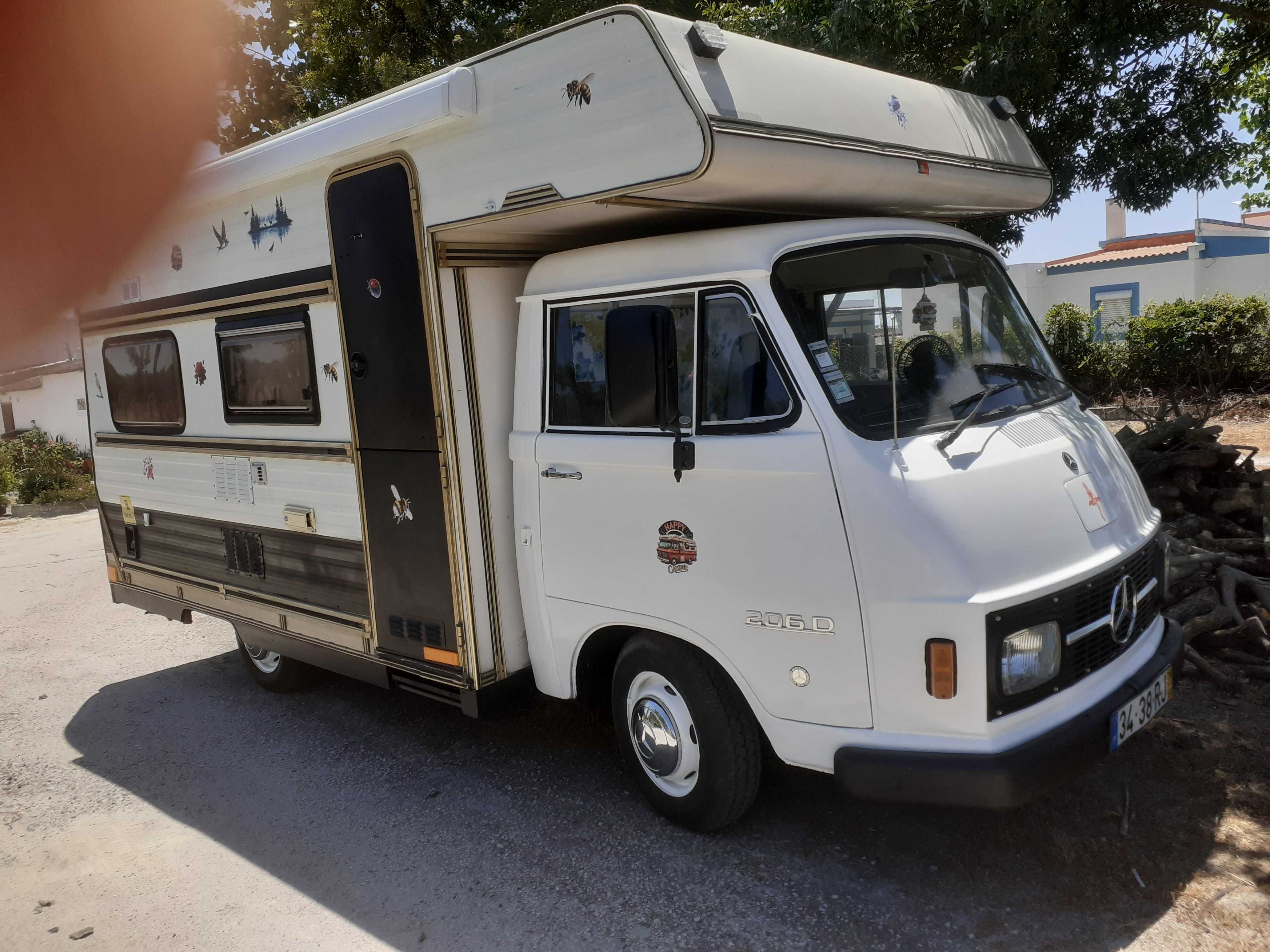 Vemdo autocaravana mercedes quelacica promta a correr mumdo