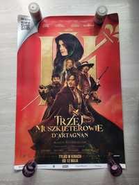 Plakat kinowy z filmu Trzej muszkieterowie D'artagnan