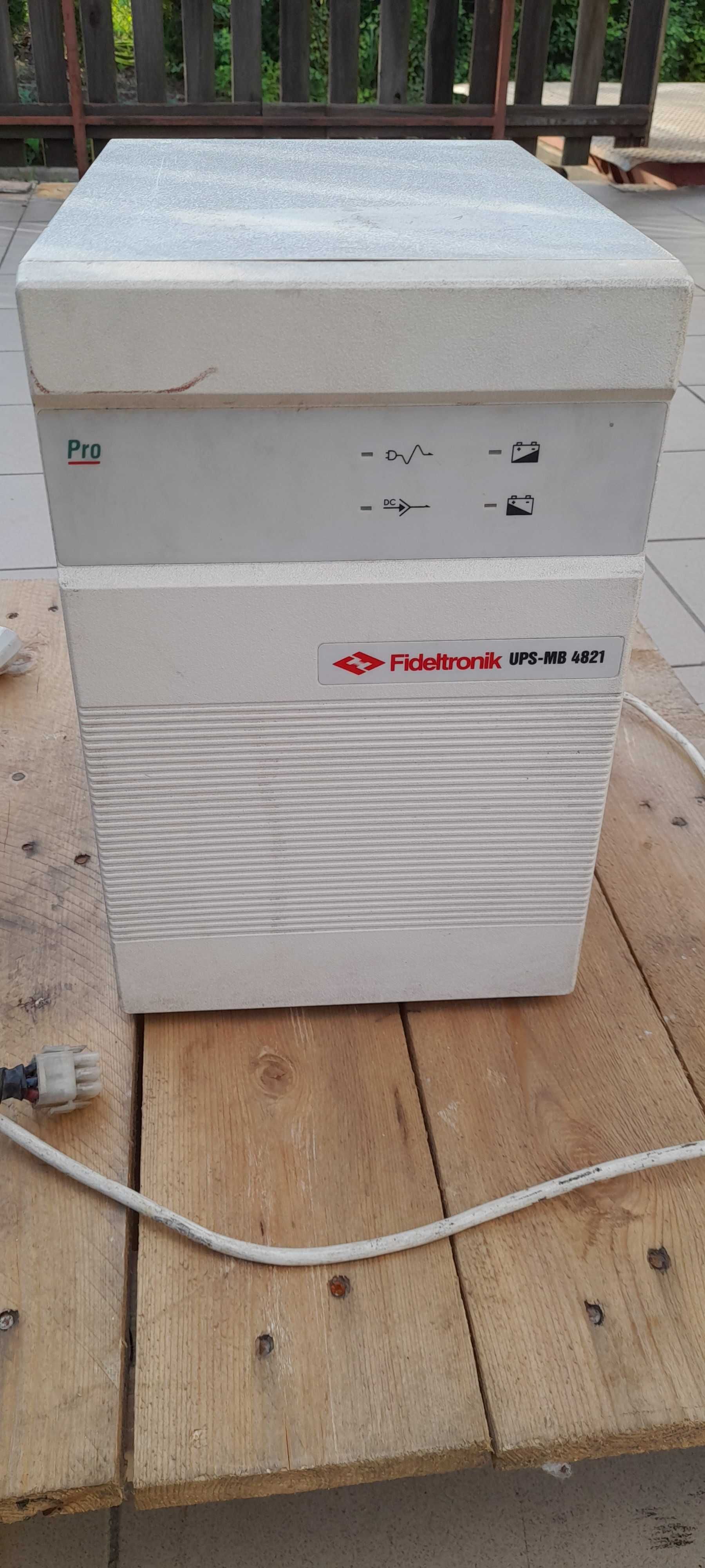 UPS ARES 3000 + moduł baterii MB 4821 Fideltronik