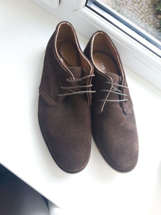 Фірмові замшеві туфлі 42 розмір