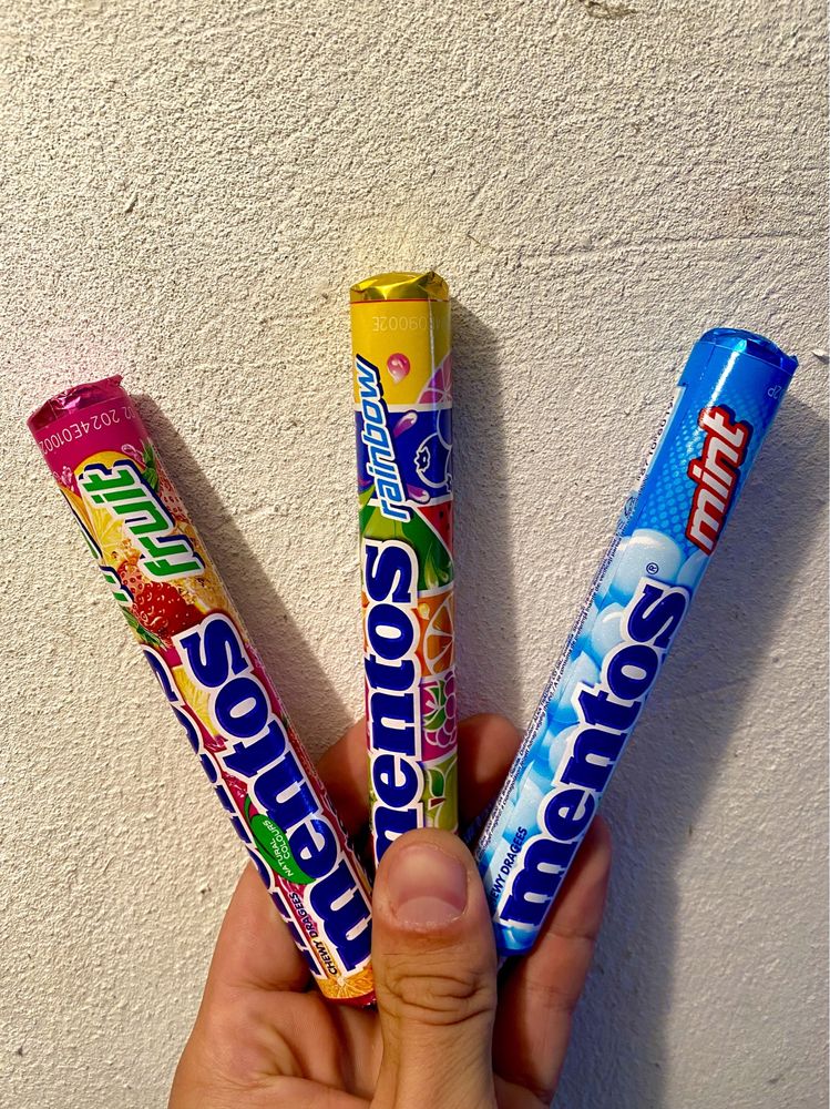 Mentos, Ментос жвачка