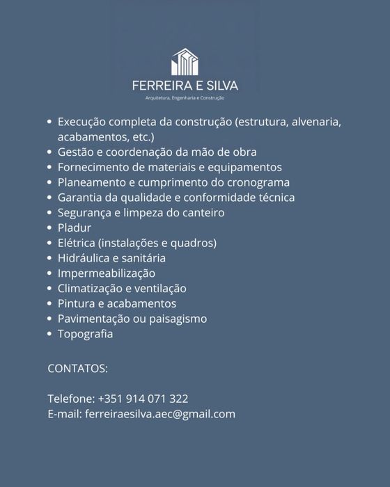 Arquitetura engenharia e construcao