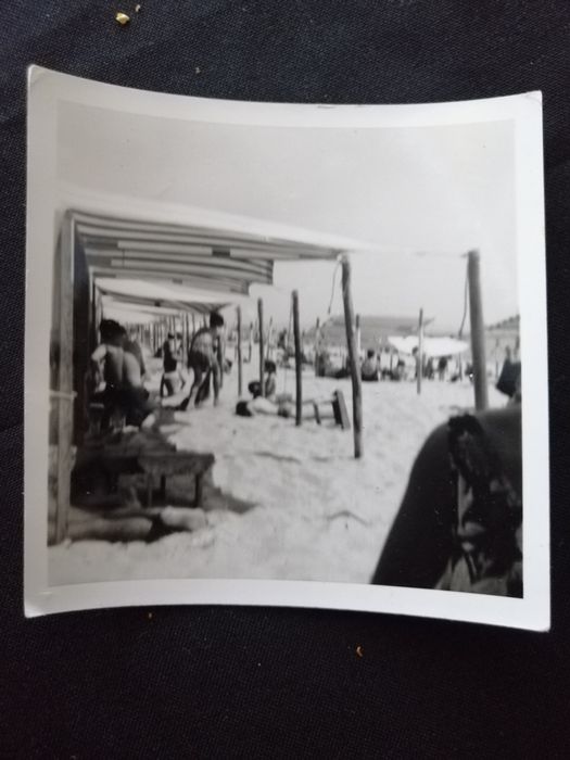 3 Fotos Preto/Branco Anos 70 Praia Sto Amaro,Rio Douro ,Sta Apolónia