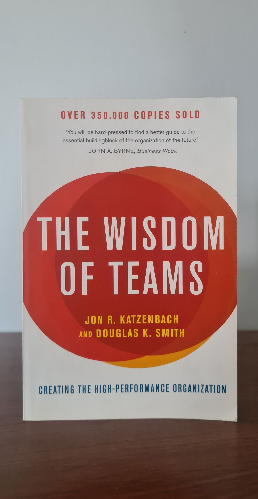 The wisdom of teams - Jon R. Katzenbach, Douglas K. Smith
