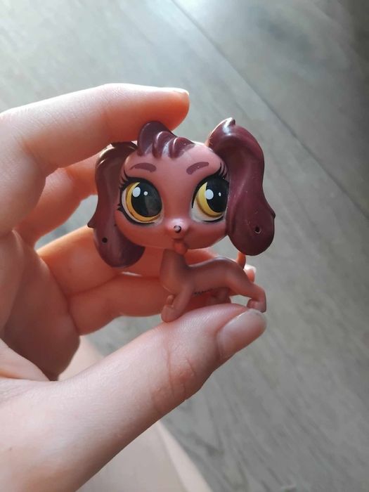 LPS Littlest Pet Shop piesek, super stan