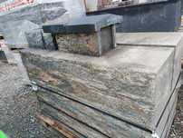 Stopień łupany 120x35x15 cm schody betonowe stopnica blok schodowy
