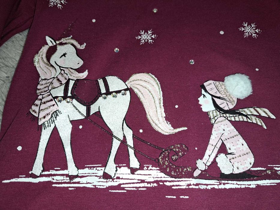 Świąteczna tunika rozm. 104