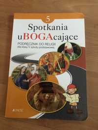 Spotkania uBOGAcające  5 religia podręcznik.