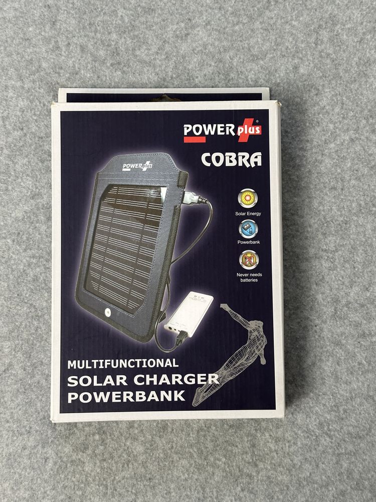 Ładowarka solarna panel powerbank Power Plus Cobra