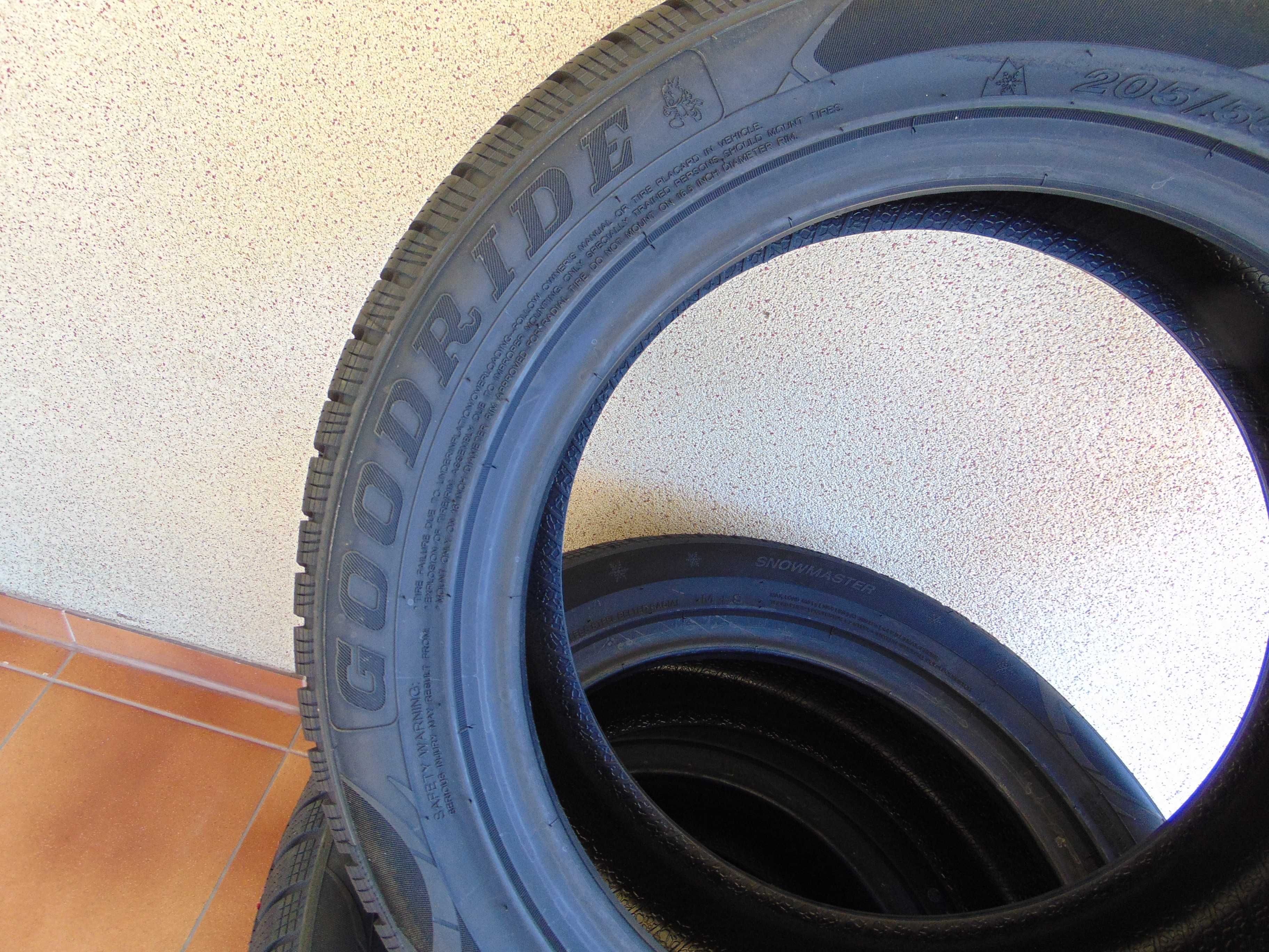 Opony zimowe zima 205/55 R16 Goodride 7 lat gwarancji "NOWE"