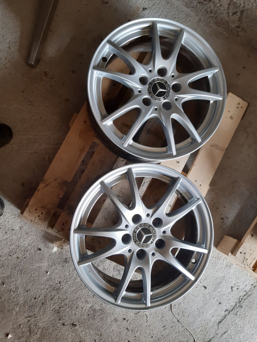 2 Jantes mercedes r16 5x112