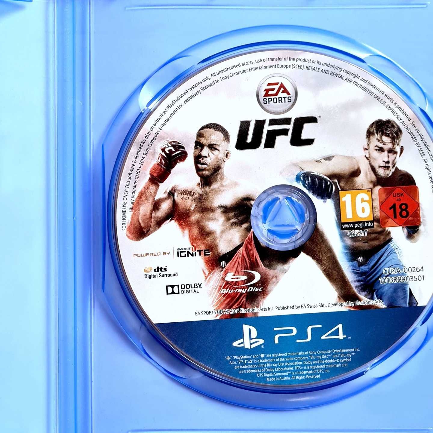 EA Sports UFC 1 Ps4 MMA Pudełkowa Polska Okładka