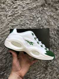 (36,5) Reebok Question Low Green Toe | Allen Iverson