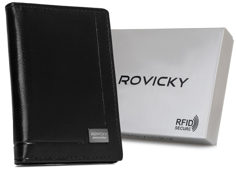 skórzane etui na karty i dokumenty - rovicky