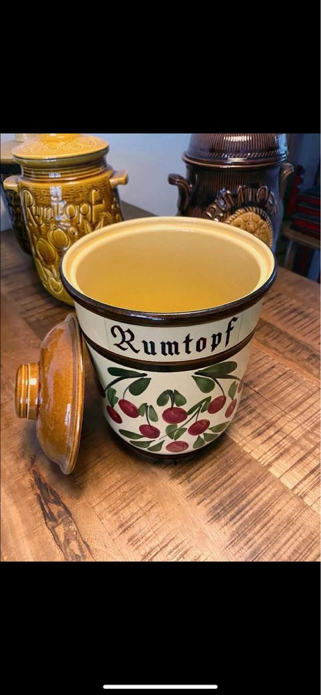 Rumtopf pojemnik/garnek ceramiczny