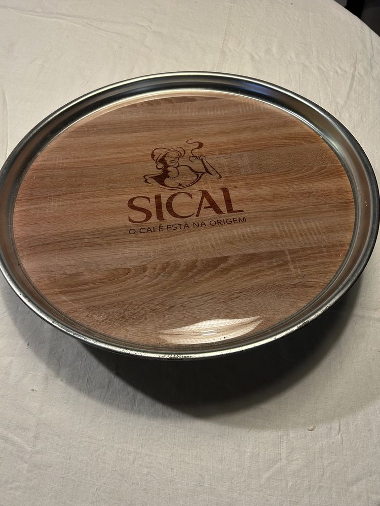 Bandeja vintage de cafe Sical
