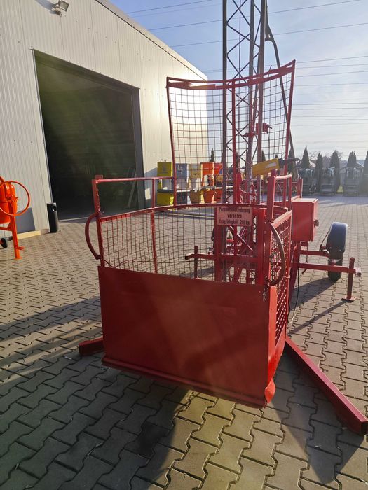Wyciąg winda budowlana ALOYS ZEPPENFELD AZO LS200 / 230V koszowy 9m