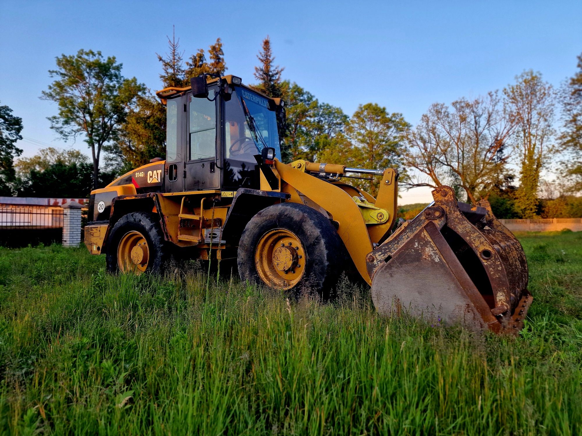 Ładowarka Cat 914G rok 2013 Caterpillar 8.5 t klima