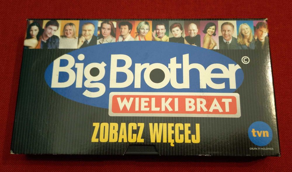 Kaseta VHS ”BIG BROTHER - Wielki Brat Zobacz Więcej”