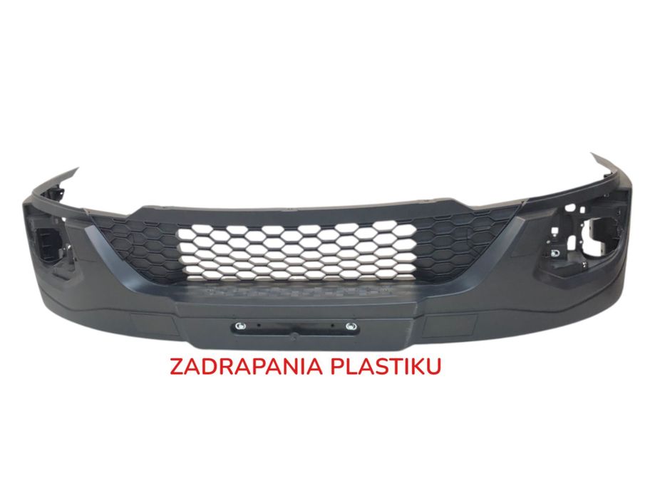 IVECO DAILY 6 VI City 2014-2018 Zderzak przód przedni CZARNY