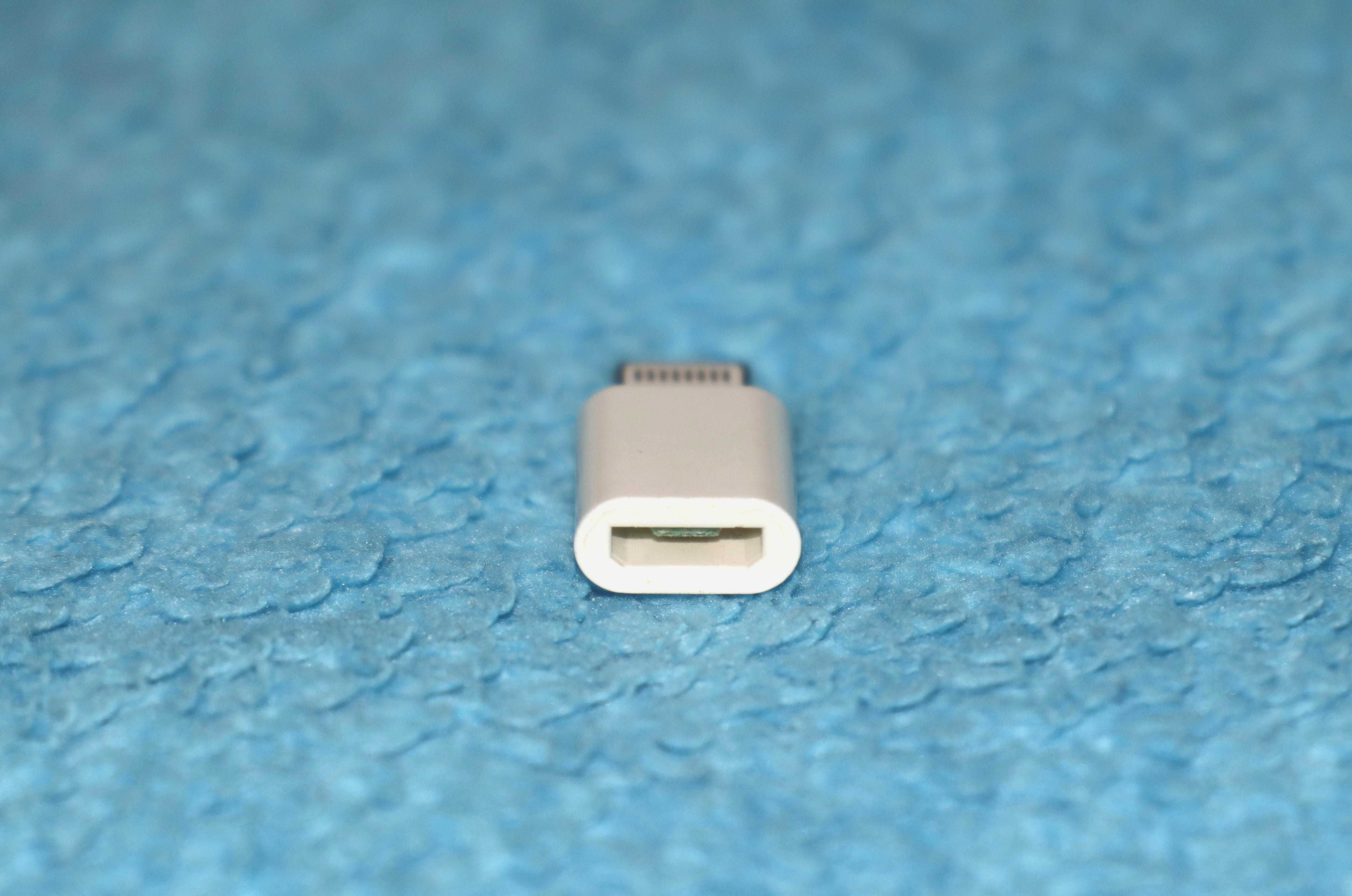 Przejściówka micro USB lightning iPhone adapter micro USB lightning