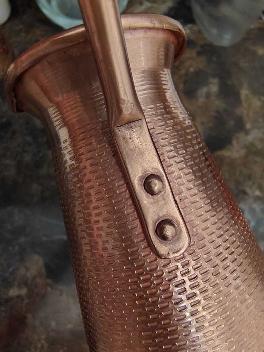 Турка медная, джезва, арабика 130мл.