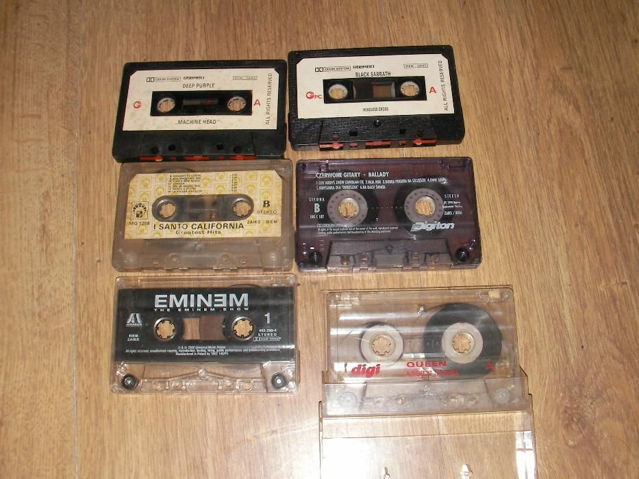 kasety audio okazja polecam