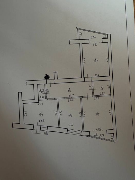 Продаж стильної 3 км квартири з ремонтом