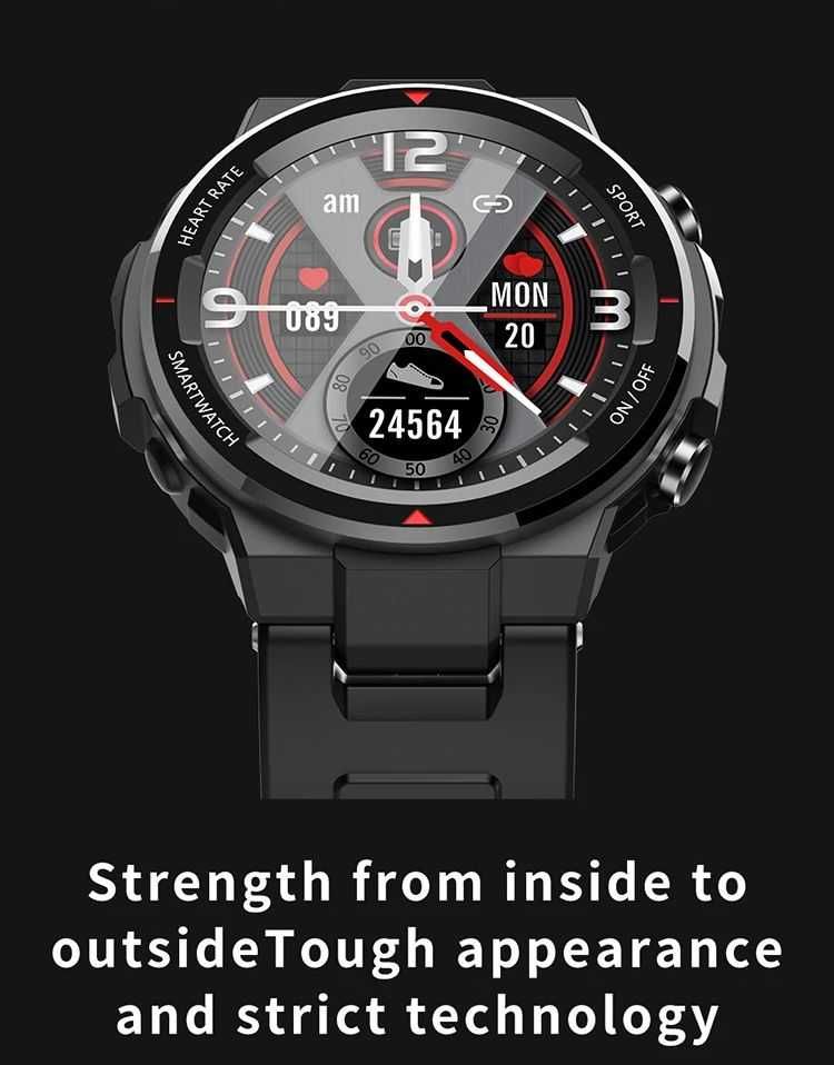 Q70C Smartwatch, tętno, kroki, puls, stoper HIT !