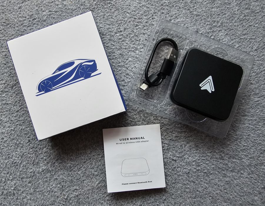 Bezprzewodowy adapter Carplay Android Auto