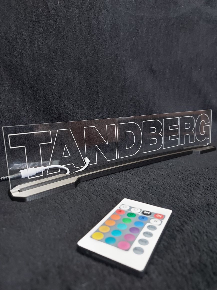 Lampka logo tandberg led