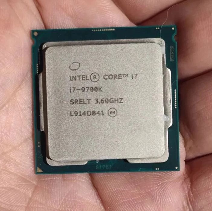 Processador INTEL-Core i7-9700K (Socket LGA1151 - Octa-Core - 3.6 GHz)