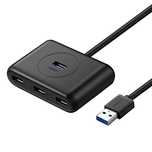 Ugreen rozdzielacz Hub 4x Usb 3.2 Gen 1 (kabel 0,5 m) czarny (20290)