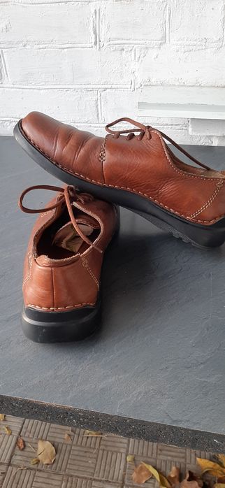 Чоловічі туфлі/мокасини. Фірма,,Clarks ". Розмір  -46.