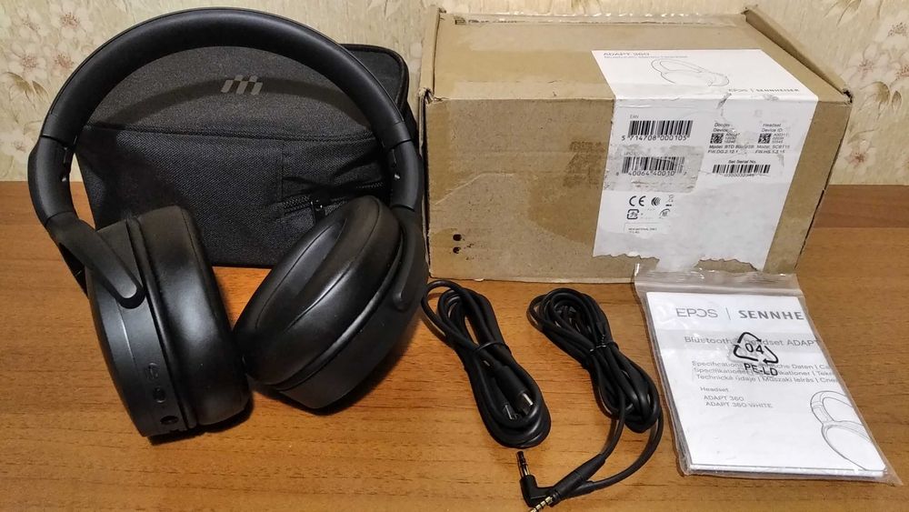 Навушники Sennheiser Epos Adapt 360 Black