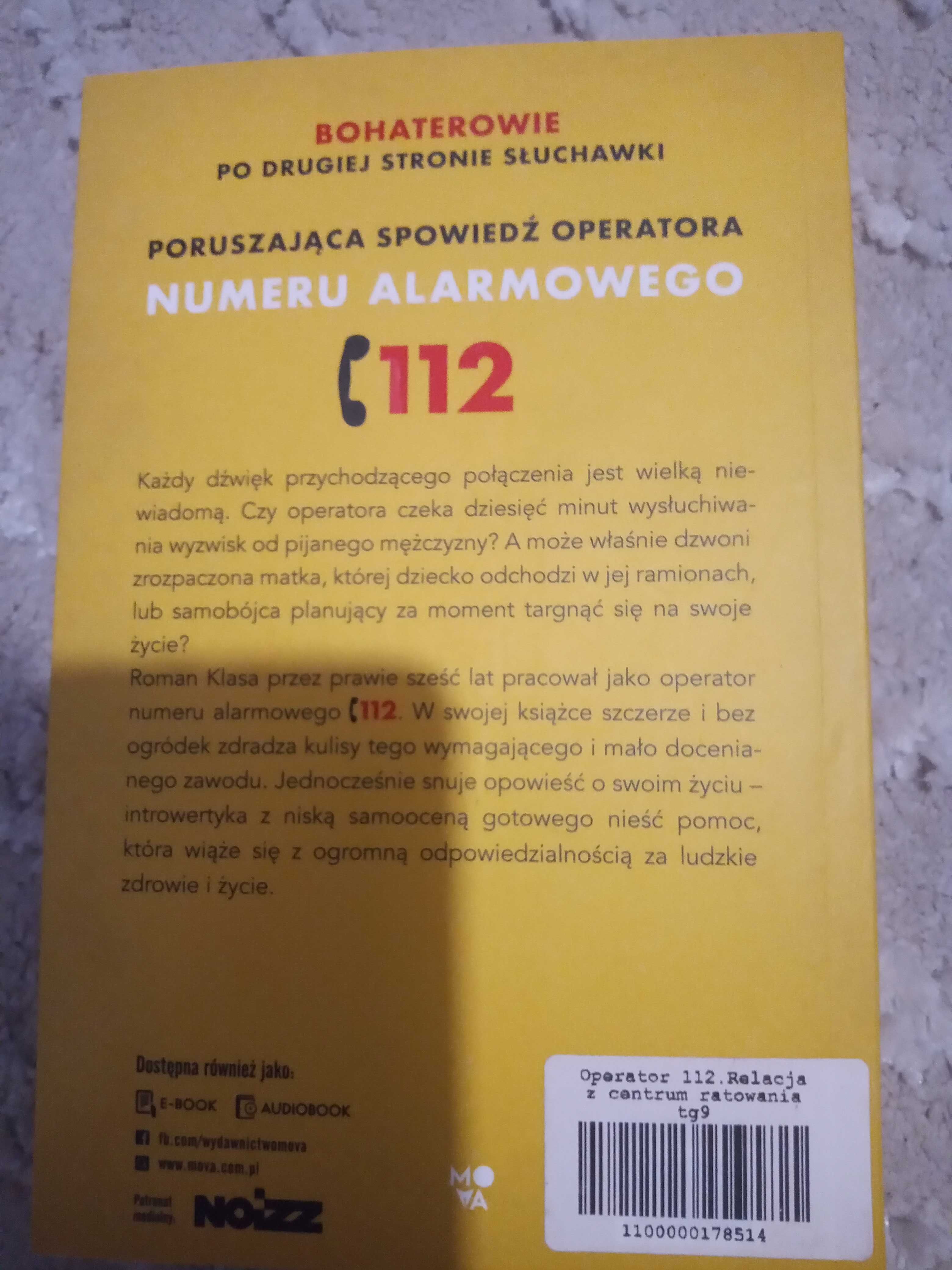 Książka Operator 112
