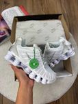 Чоловічі кросівки Nike Shox TL білий R1162 СУПЕР