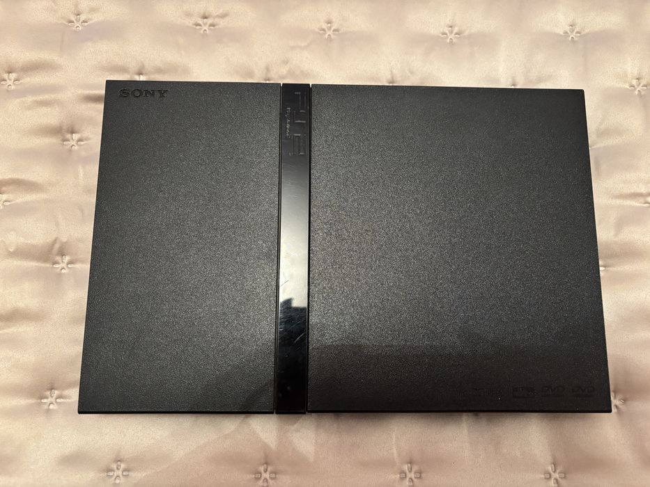 PlayStation 2 Slim + Acessórios + 6 Jogos